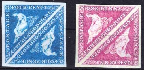 COGH - TRIANGLES - UNMOUNTED MINT IN PAIRS - REALLY STUNNING - PLEASE READ BELOW
