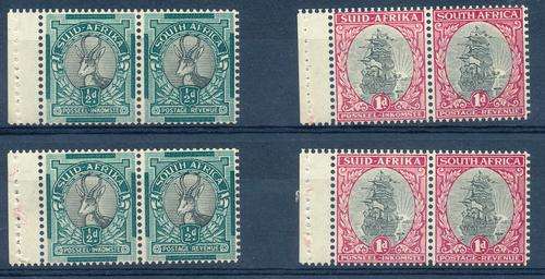 1/2d and 1d BOOKLET PAIRS UNMOUNTED MINT !!!