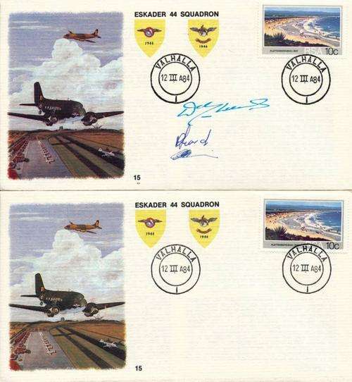 SA - UNIQUE - AIRFORCE SPECIAL ISSUE COVERS - AUTOGRAPHED!!!! RARE!! - VIEW DESCRIPTION BELOW!!
