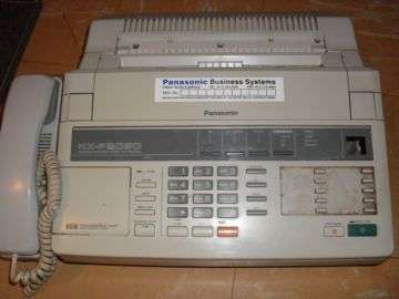 PANASONIC FAX AND ANSWERING SYSTEM KX-F2050