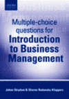 Multiple Choice Questions for Intro. to Business Management - FREE SHIPPING!