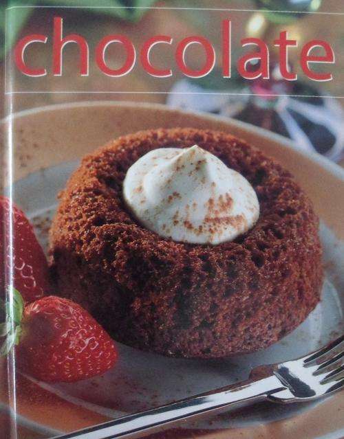Tiny little Hardcover Recipe Book - Essential Chocolate