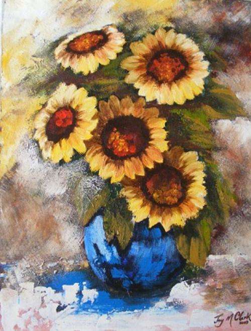 "Sunflowers" by Joy M. Clark