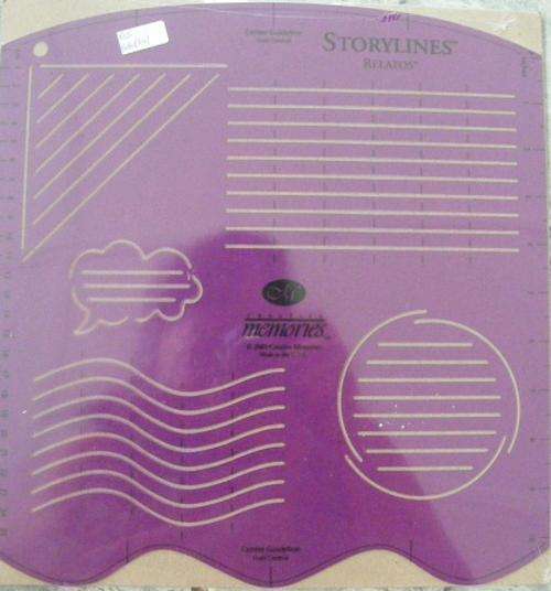 Scrapbooking Stencil for Writing on Pages