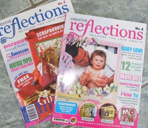 "Creative Reflections" Scrapbooking Magazines 2x