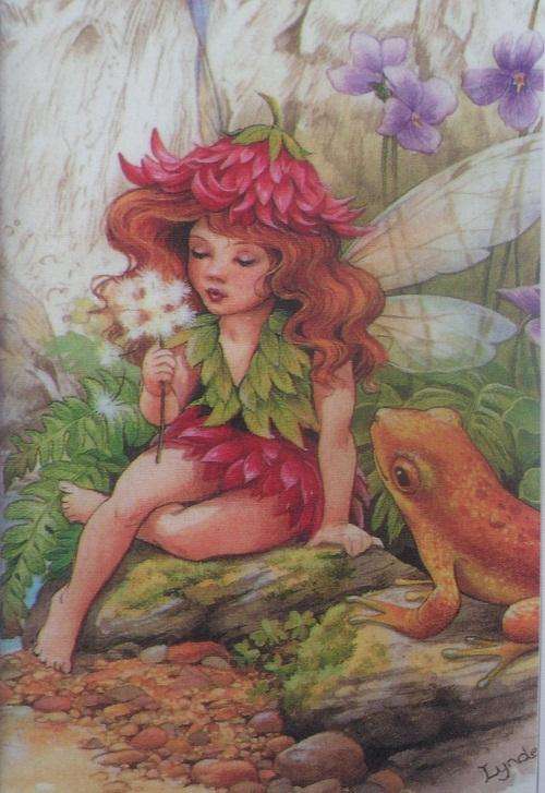 EMBROIDERY:Fairy Pattern with Assorted Silk Ribbon & Threads - joy999