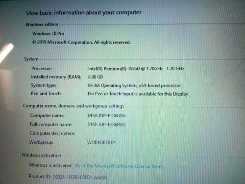 Acer aspire ES1-571, 8Gig Ram for Sale