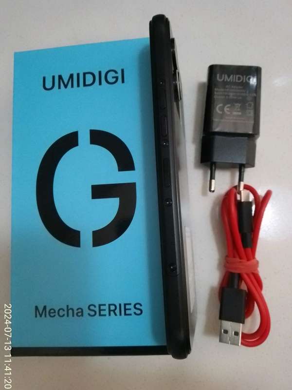 8G Ram , 128G rom. 6.6" screen UMIDIGI G5 Mecha Slim Rugged Phone