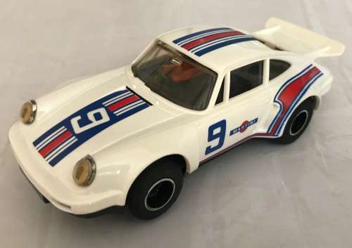 Scalextric Porsche 911 in original Martini colours
