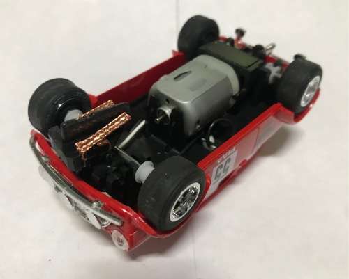 Scalextric Mini Cooper - Red no 55