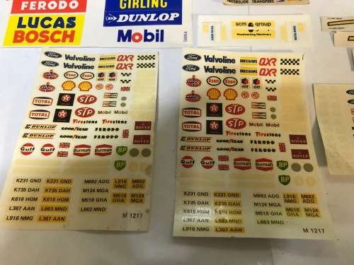 Scalextric Waterside Decals