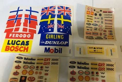 Scalextric Waterside Decals