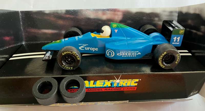 Scalextric Tyrrell 018 Omega Securicor - NEW IN BOX