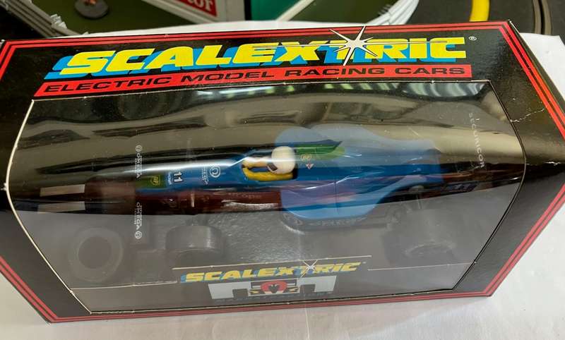 Scalextric Tyrrell 018 Omega Securicor - NEW IN BOX