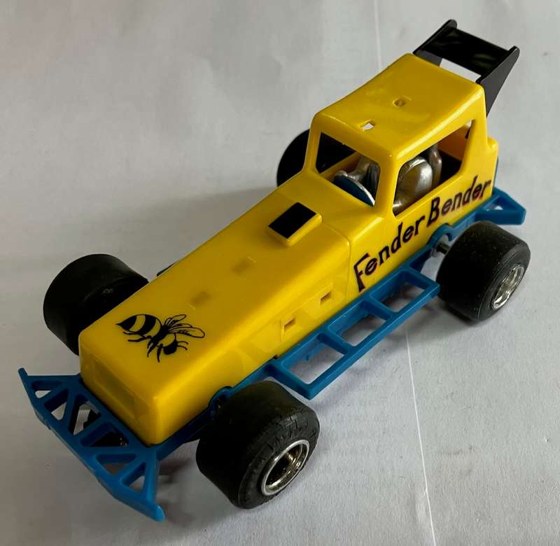 RARE Scalextric Fender Bender 360 degree stox car