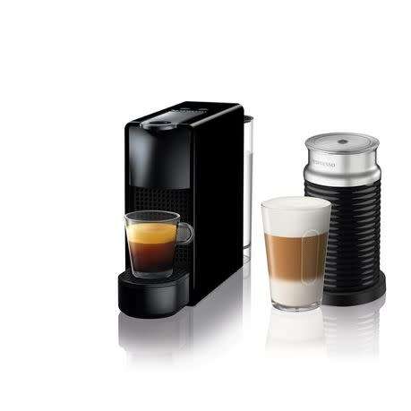 Nespresso ESSENZA MINI with  Aeroccino Milk Frother