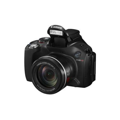 Canon SX40 HS 12.1MP Digital Camera with 35x Wide Angle Optical Image Stabilized Zoom