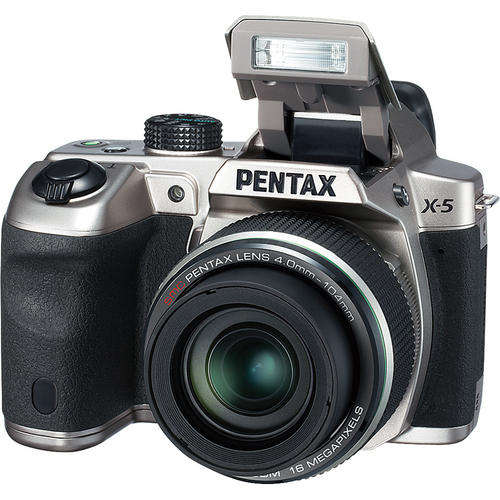 Pentax X-5 Digital Camera (Silver)