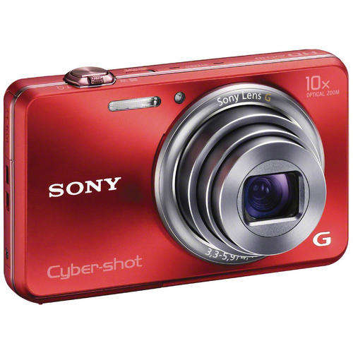 Sony Cyber-shot DSC-WX150 Digital Camera (Red)
