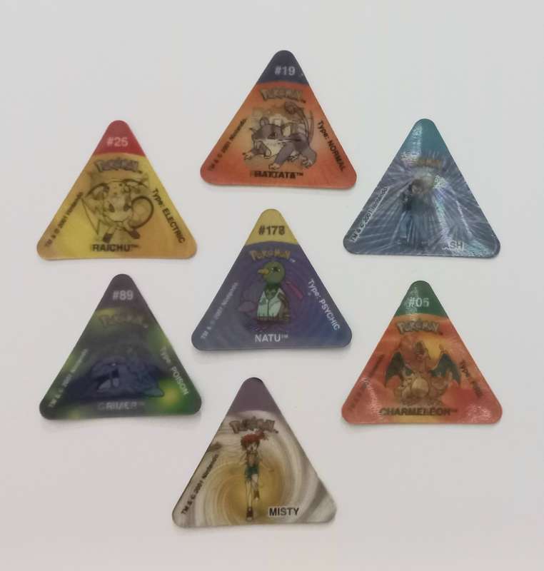 Pokemon 3d Tazos