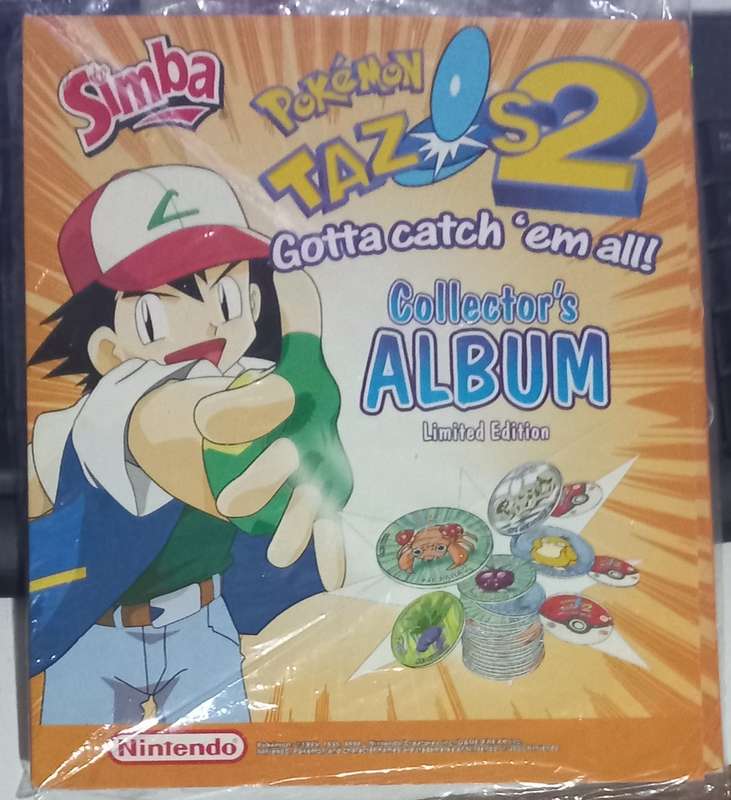 POKEMON!! Complete Album 2 with tazos
