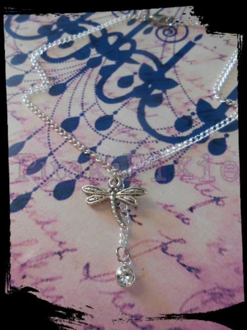 dragonfly anklet