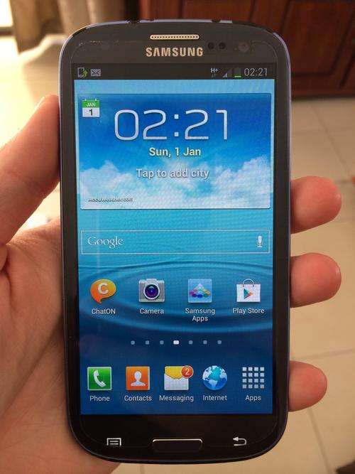 Samsung Galaxy S3 Blue - Free Delivery!