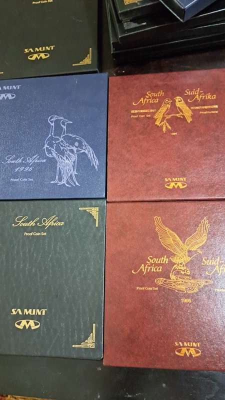 21 SOUTH AFRICA PROOF SETS