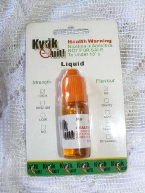 ***KWIK QUIT LIQUID - STRENGTH HIGH / MB - 10 ml*** LAST ONE LEFT!!!***