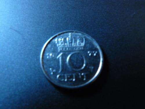 ***1977 10 CENT - JULIANA KONINGIN DER NEDERLANDEN***