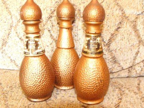 ***PASHA TURKISH COFFEE LIQUER X 3 GLASS BOTTLES BY ANDROS DISTILLERY - TILBURG HOLLAND**