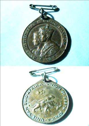 ***HIGHLY COLLECTABLE 12.5.1937 CORONATION - KRONING - UNION OF SA - UNIE VAN SA*****