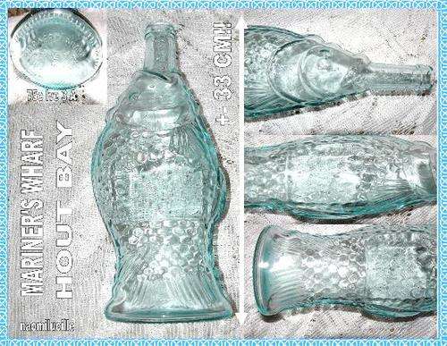 *****PRETTY,PRETTY,PRETTY OLD TALLLL SWORDFISH LIKE BOTTLE - MARINERS WHARF - HOUT BAY!!!*****