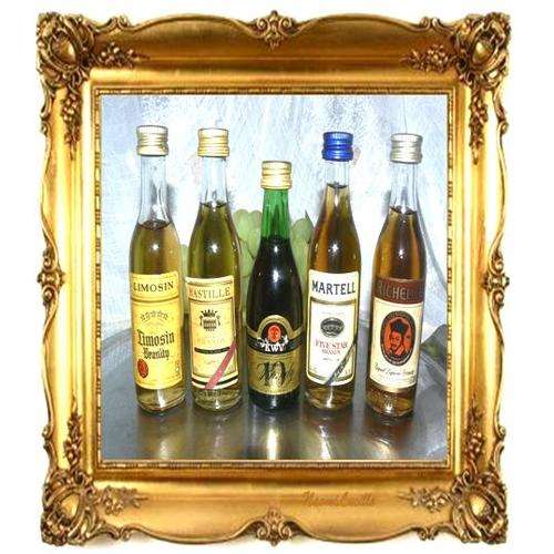 ****Cool Collection of 5 Brandy miniatures -  SEALED AND FULL - Your bid is for all 5********