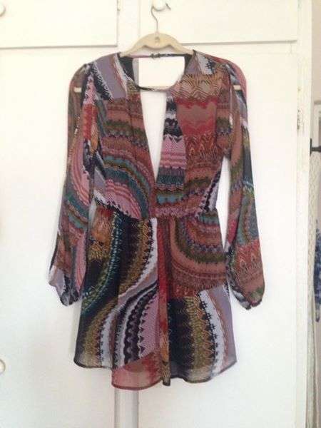 Phenomena multi colour playsuit