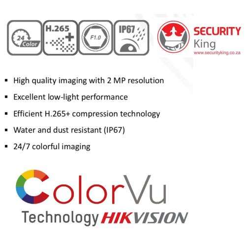 Hilook 8 Channel 1080p ColorVu Complete Kit - Security Camera (Brand New)