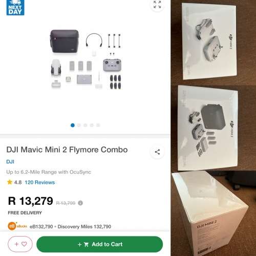 DJI Mavic Mini 2 Flymore Combo (Brand New)