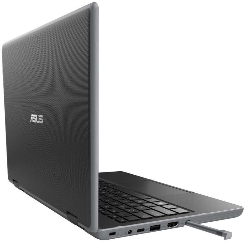 Refurbished - Asus 11.6` HD Touch Screen Celeron N4500 4GB 128GB eMMC 4G Windows 10 Home Notebook