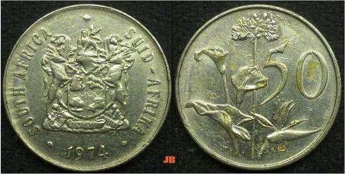 50c - Fifty cent - 1974
