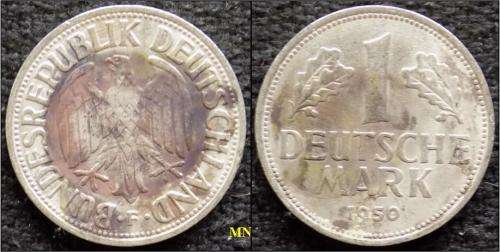 Germany - 1 Deutsche Mark - 1950 F