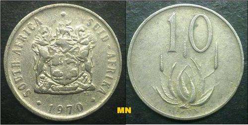 1970 Ten cent.