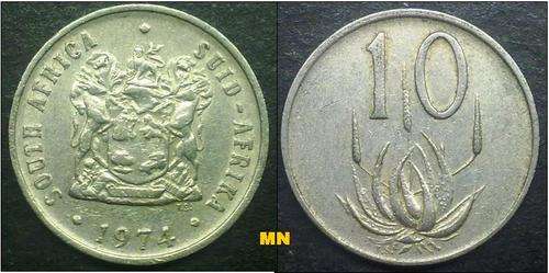 1974 ten cent