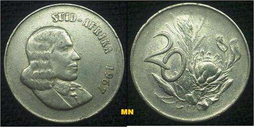 1967 20c Afrikaans