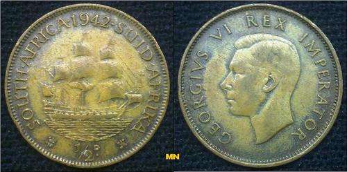 1942 half penny