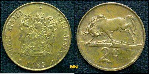 1988 2c. Two cent