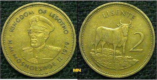 Lesotho - 2 Lesente - 1979