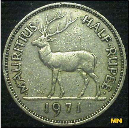Mauritius - Half Rupee 1971