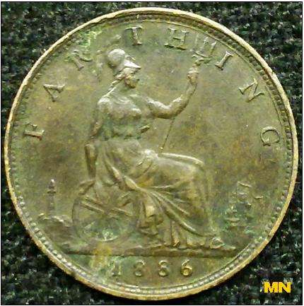 Britain - Farthing 1886