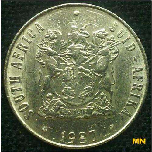 50c. Fifty cent - 1987