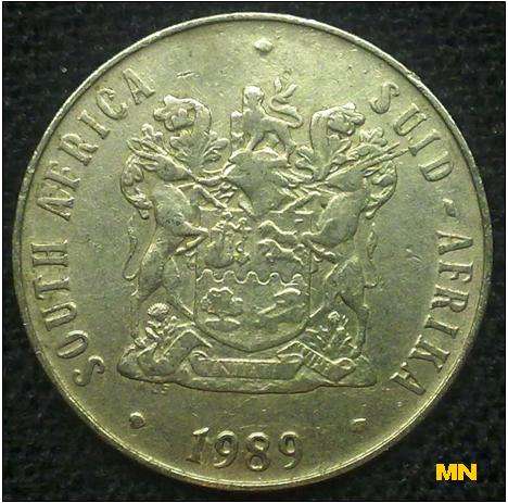 50c. Fifty cent - 1989
